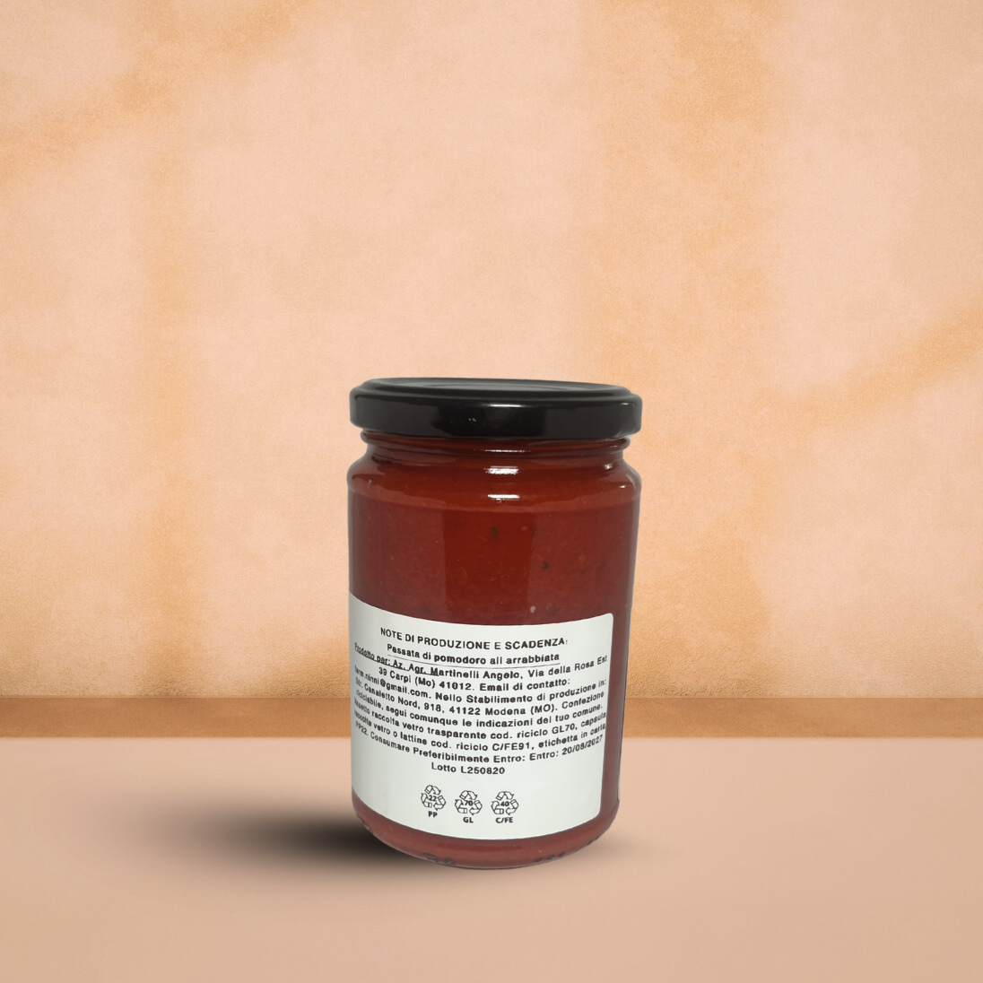 Passata di pomodoro all’arrabbiata