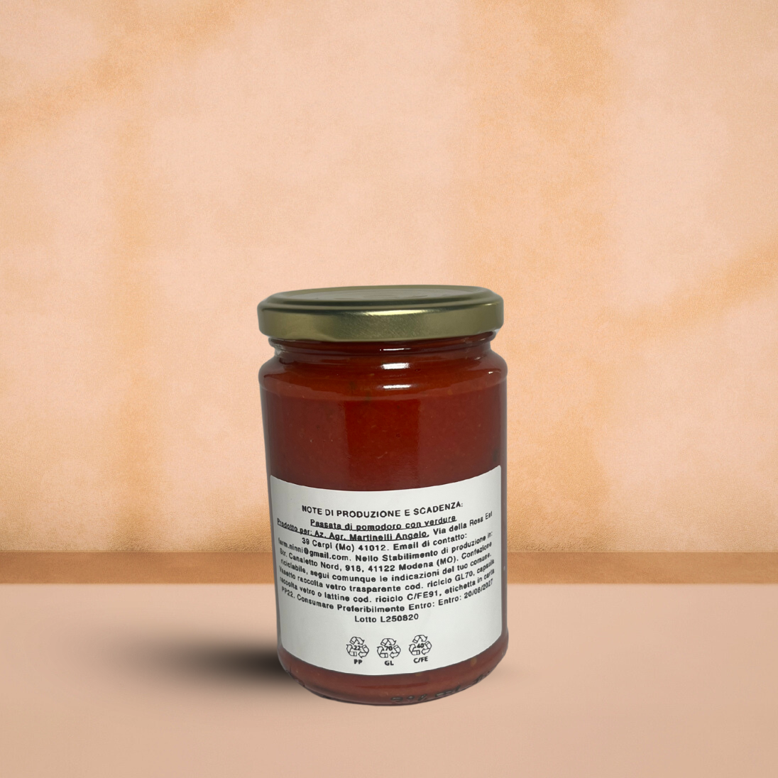 Passata di pomodoro alle verdure