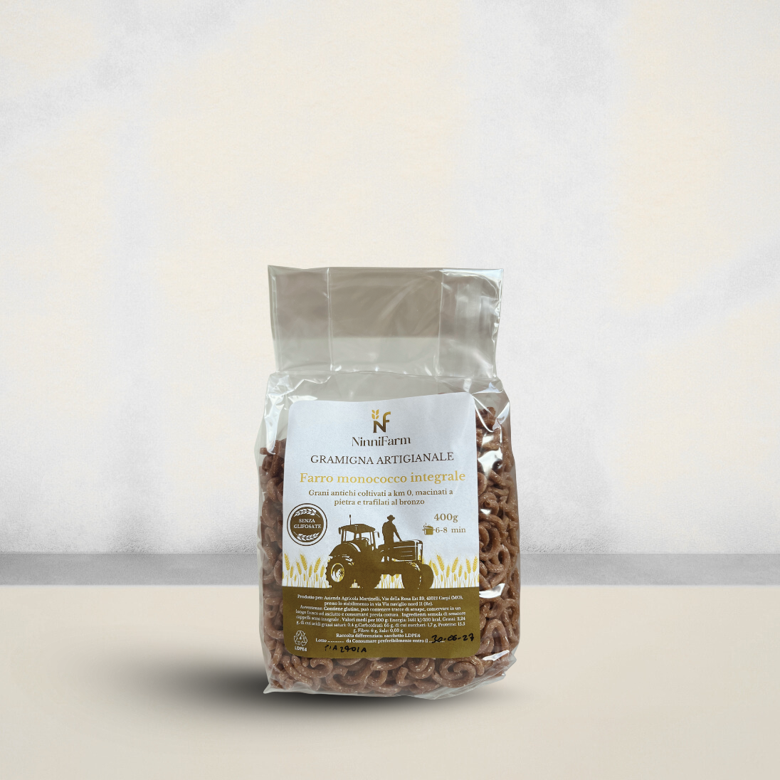 Gramigna integrale di farro monococco