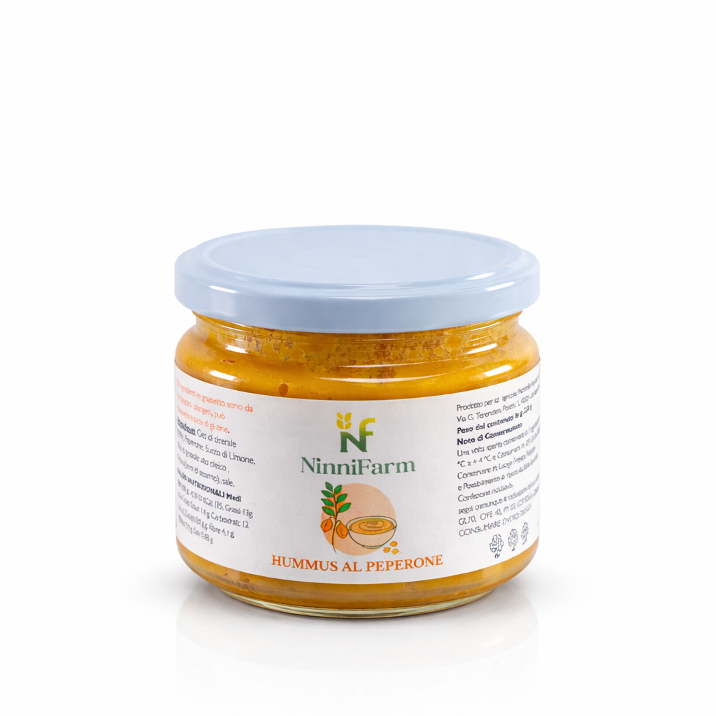 Hummus di ceci al peperone