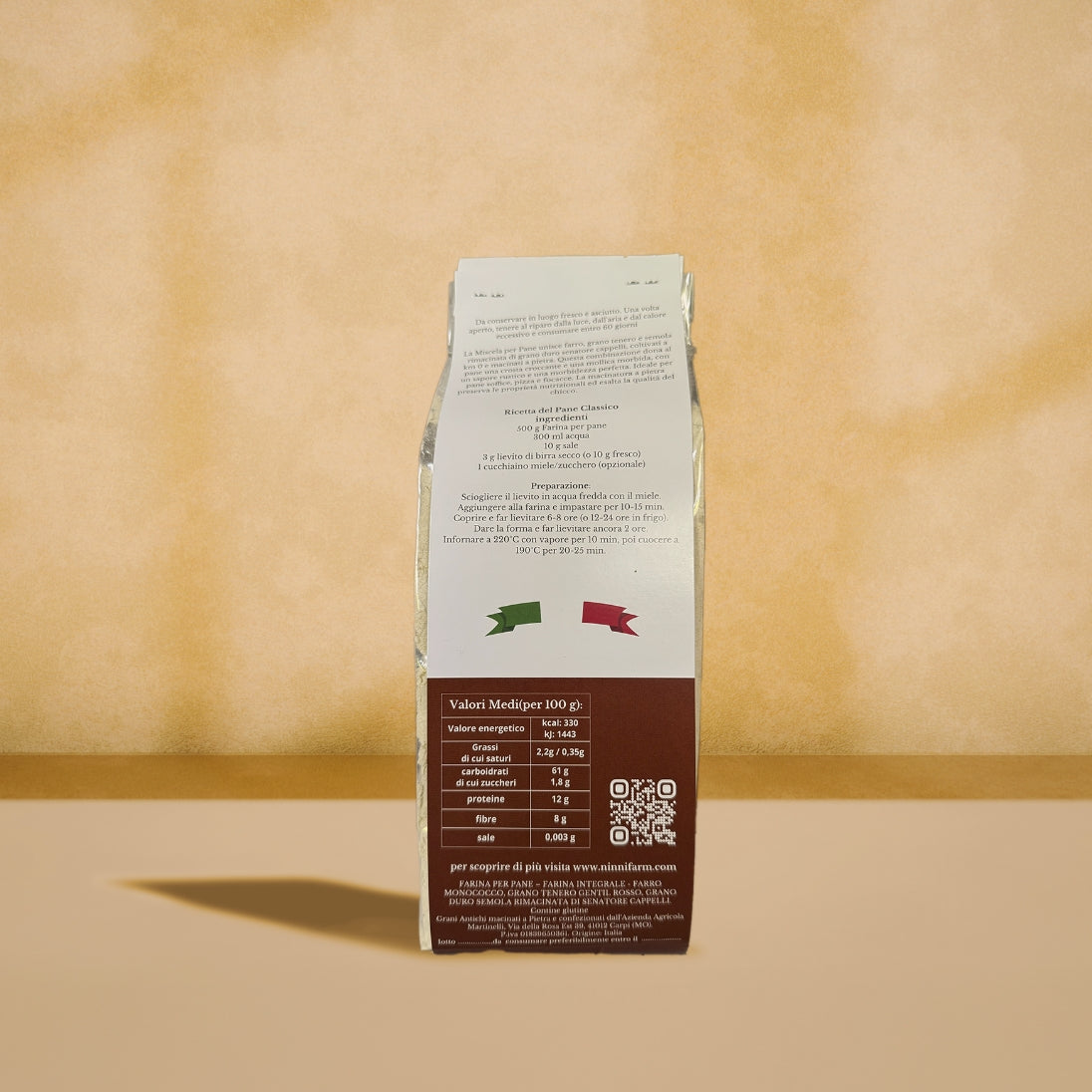 Farina per Pane Integrale macinata a pietra