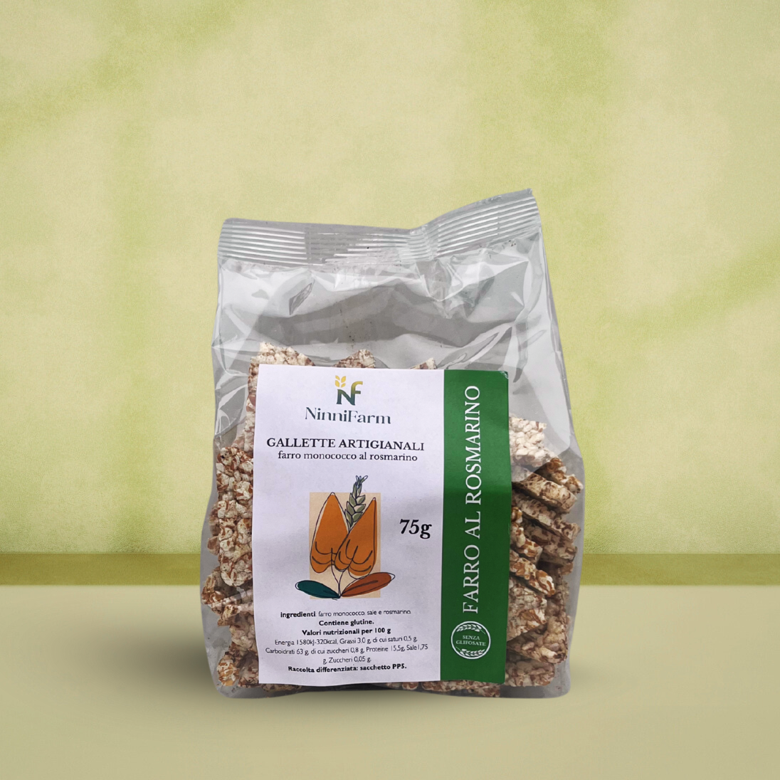 Gallette di Farro Monococco al Rosmarino