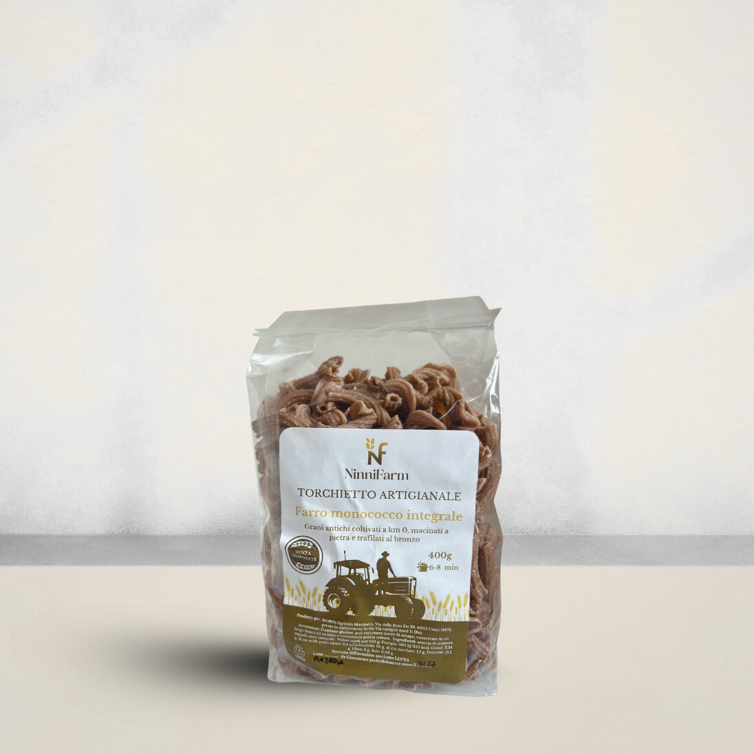 Torchietti integrali di farro monococco