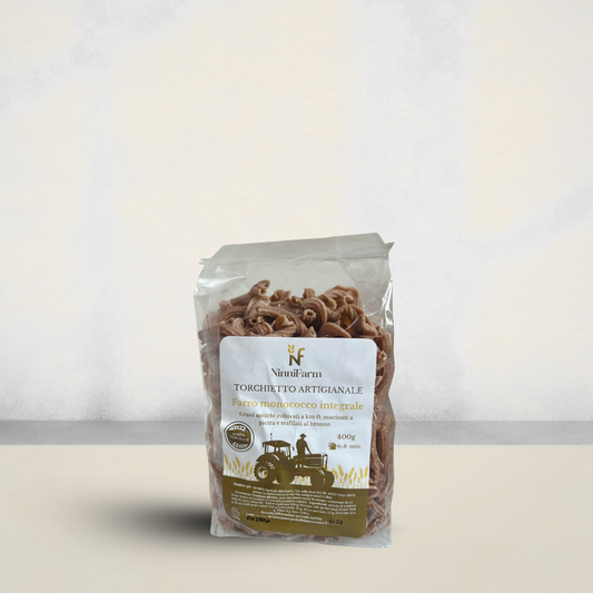 Torchietti integrali di farro monococco