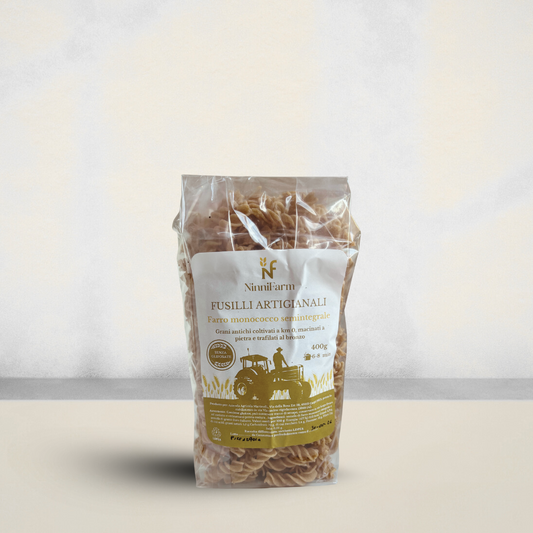 Fusilli semintegrali di farro monococco