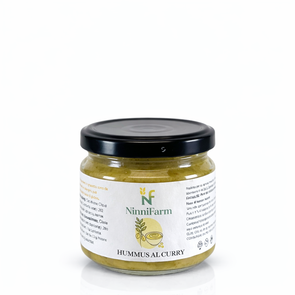 Hummus di ceci al curry