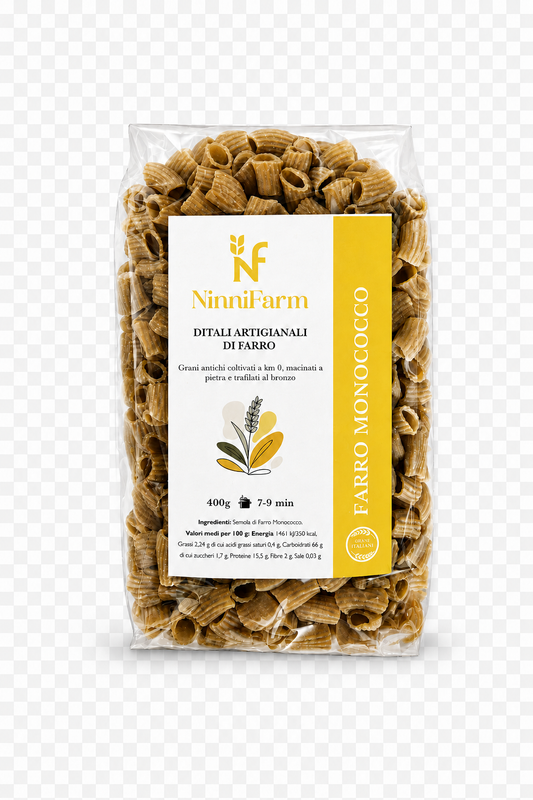 Ditali di farro monococco