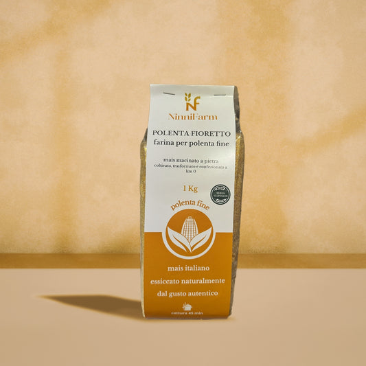 Polenta Fioretto macinata a pietra