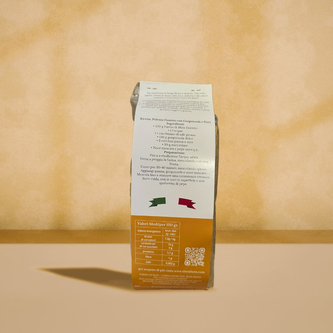 Polenta Fioretto macinata a pietra