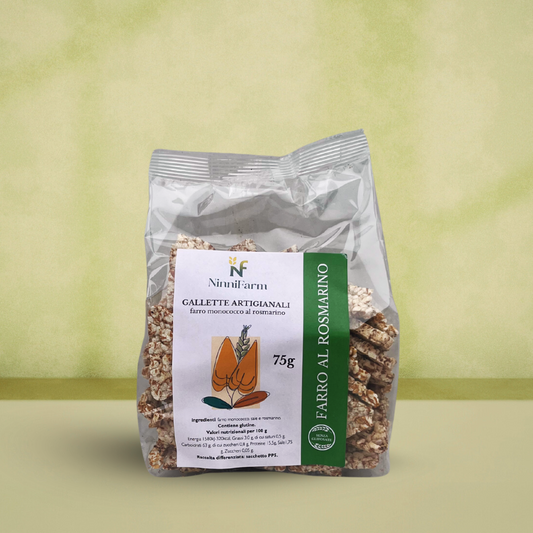 Gallette di Farro Monococco al Rosmarino