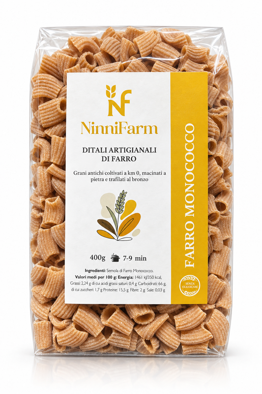 Ditali di farro monococco